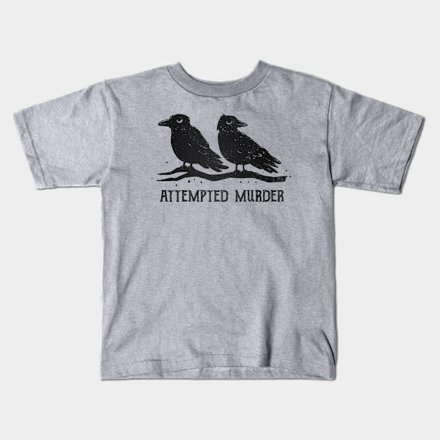 Attempted Murder Kids T-Shirt by kg07_shirts